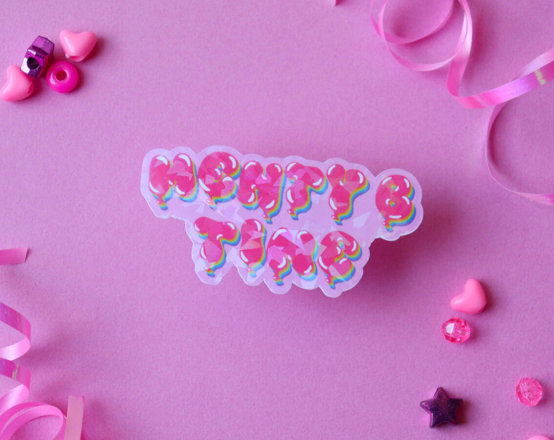 menty b time sticker