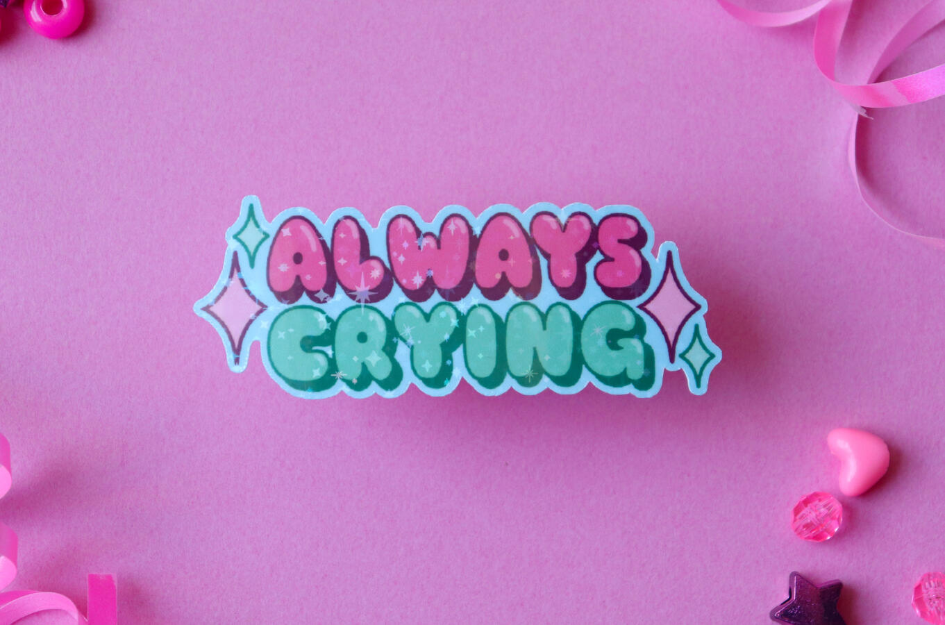 always crying sticker
