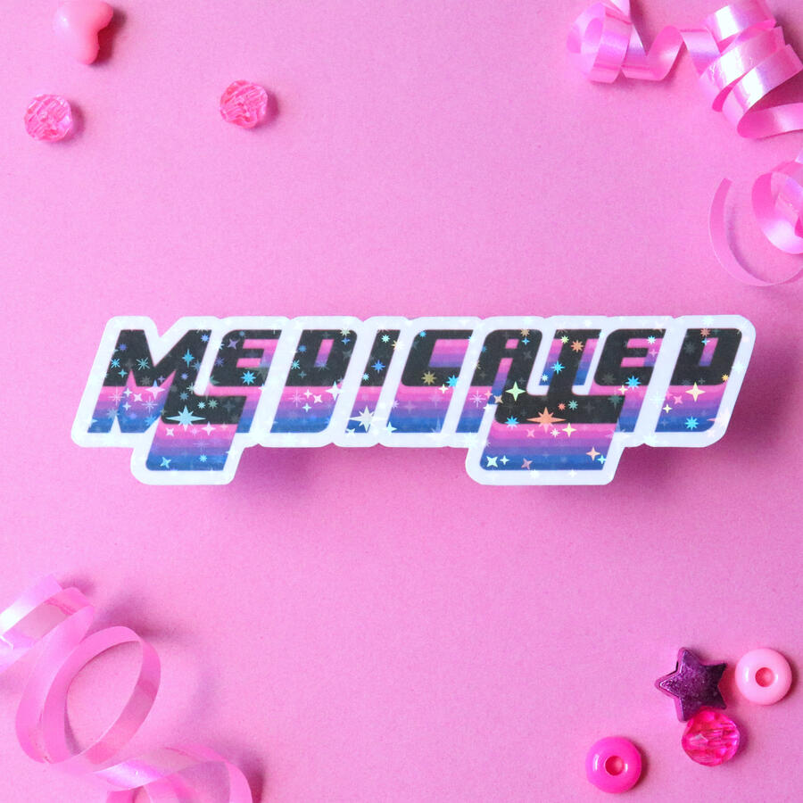 medicated sticker