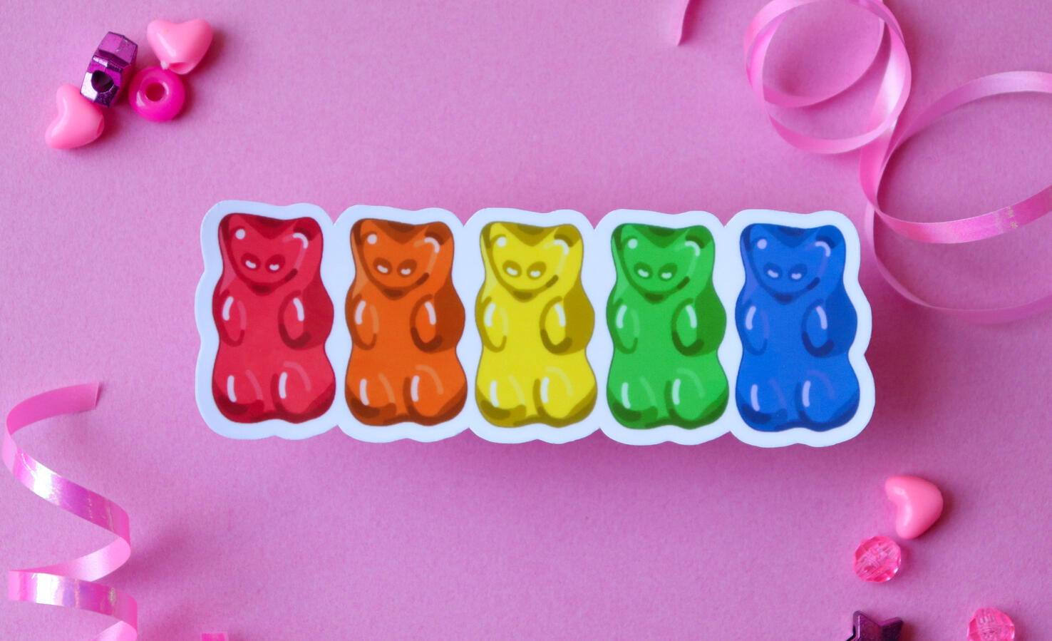 gummy bear sticker