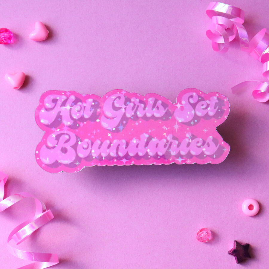 Hot Girls Set Boundaries Magnet